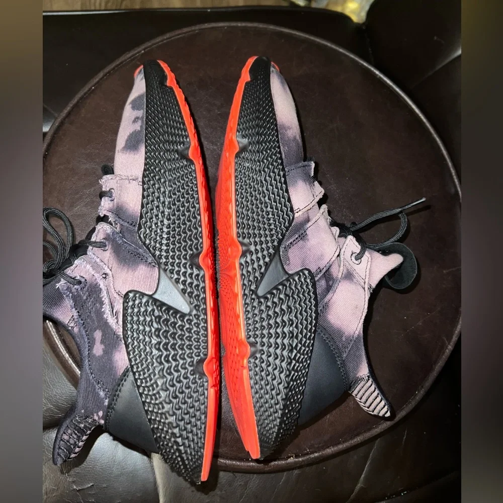 adidas Prophere Bleached Black Solar Red size 10 - Picture 12 of 13